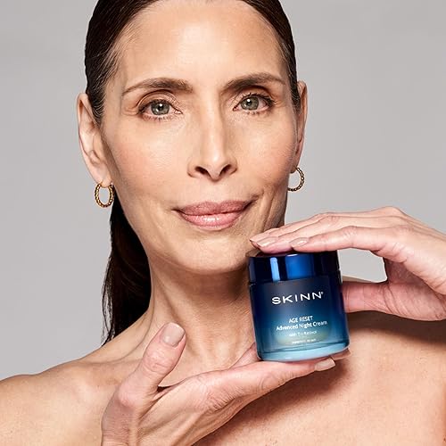 Miniatura 6 de SKINN Advanced Crema de noche para rostro, 1.7 onzas líquidas, crema antiarrugas profundas para mujeres y hombres para líneas finas, tono de piel
