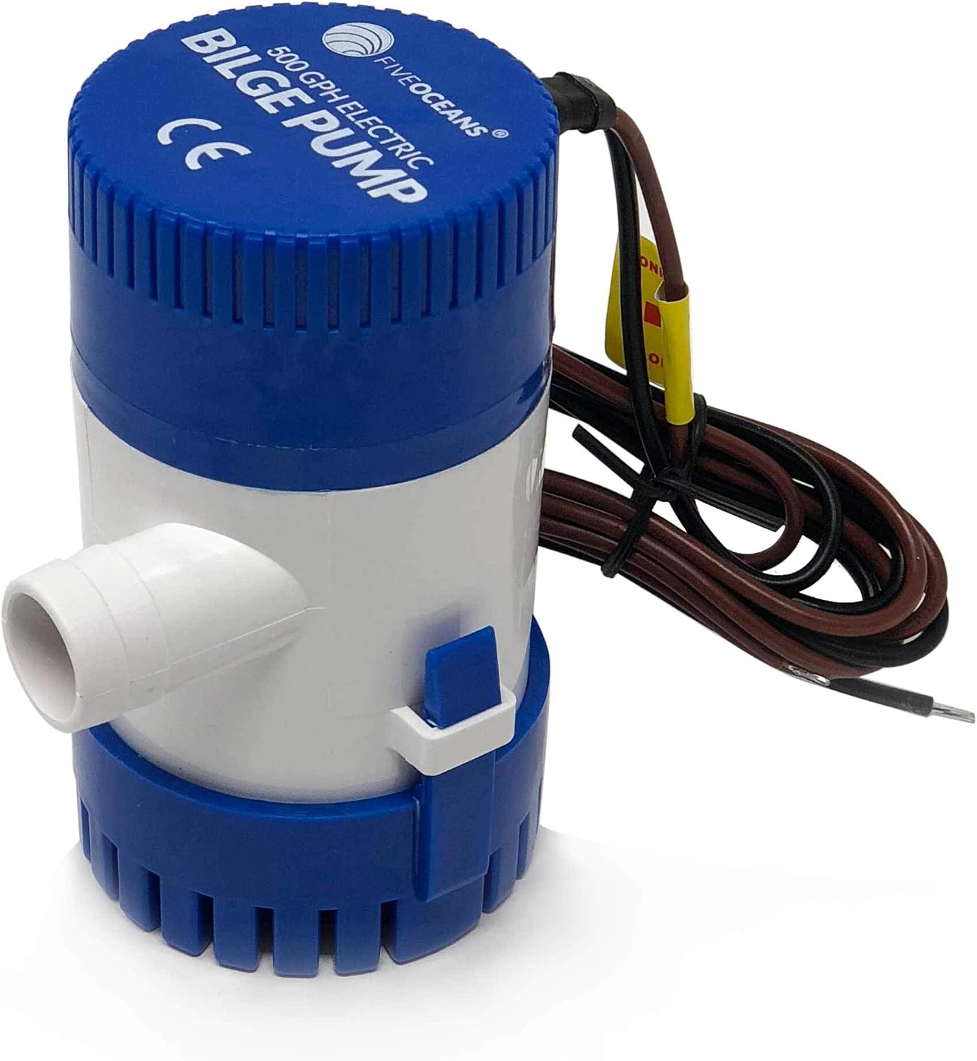 Marine Electric Bilge Pump 12v. 500 GPH for Boat, Caravan Five Oceans (BC 3614), Bilge Pumps