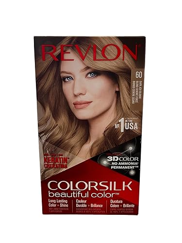 Miniatura 201 de Revlon Colorsilk - Tinte permanente para el cabello, cubre 100% las canas, sin amoníaco, con queratina y aminoácidos, castaño claro 51, 4.4 onzas
