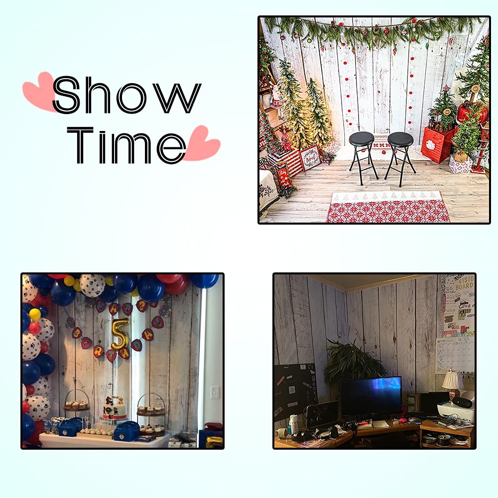 MEETSIOY Fotohintergrund Faltbar – Vielseitig Für Studio, Party, Video, 10x7 Ft, Mit Stangentasche