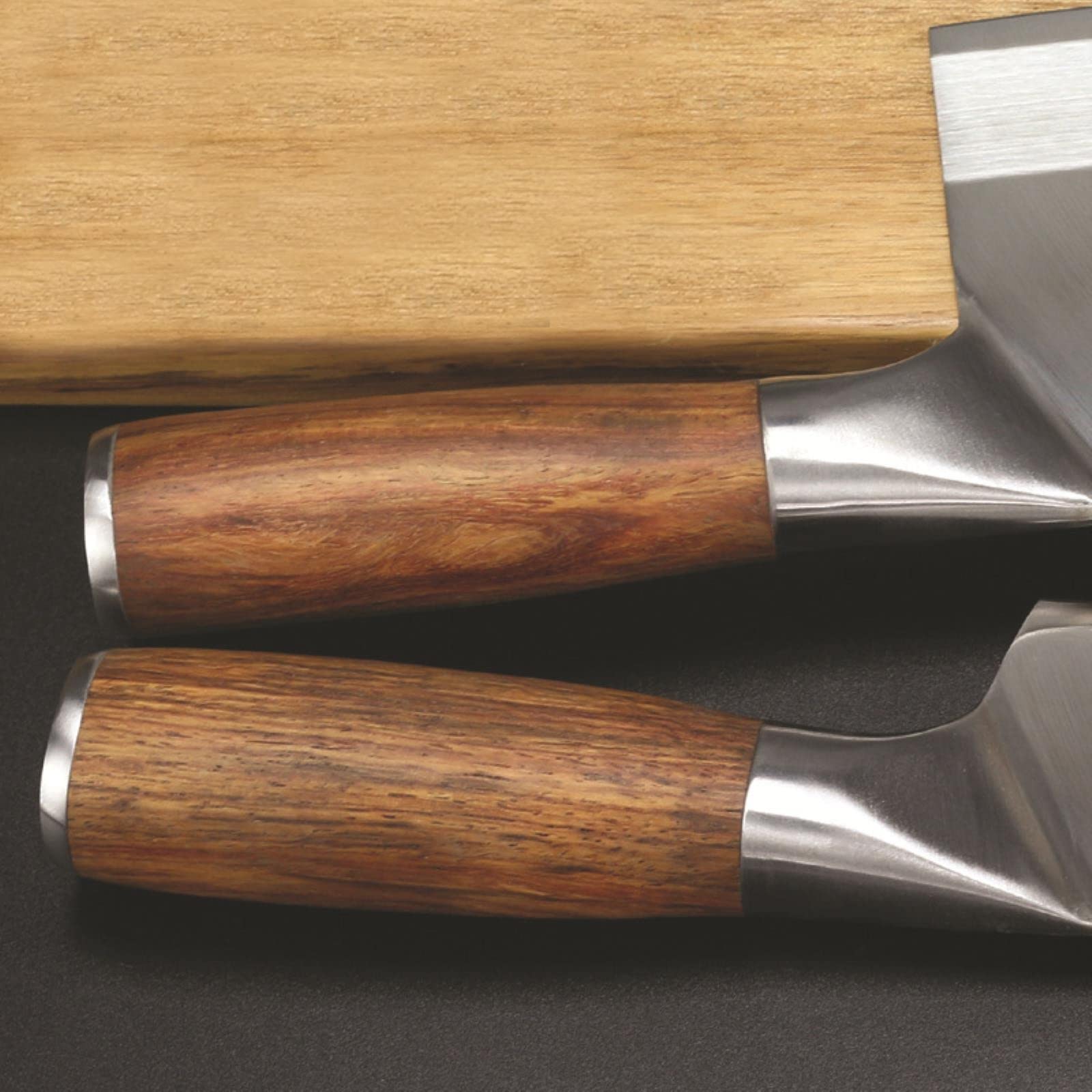 2 Pezzi Popolari coltelli da Chef in Acciaio Inox Coltello per affettare Carne Pollo Verdura Migliore mannaia Cinese Posate da Cucina