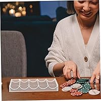 Vista 6 de SAFIGLE El tenedor de la viruta del póquer de acrílico Cajas Multi-Grid Poker Chip Storage Scratch-resistente