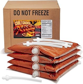 El Nacho Grande Style Bagged Chili-for Gold Medal 5300 and 5301 Dispensers (4-110oz)