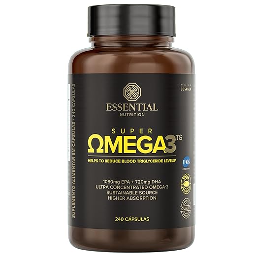 Super Ômega 3 TG Essential Nutrition - 240 Cápsulas