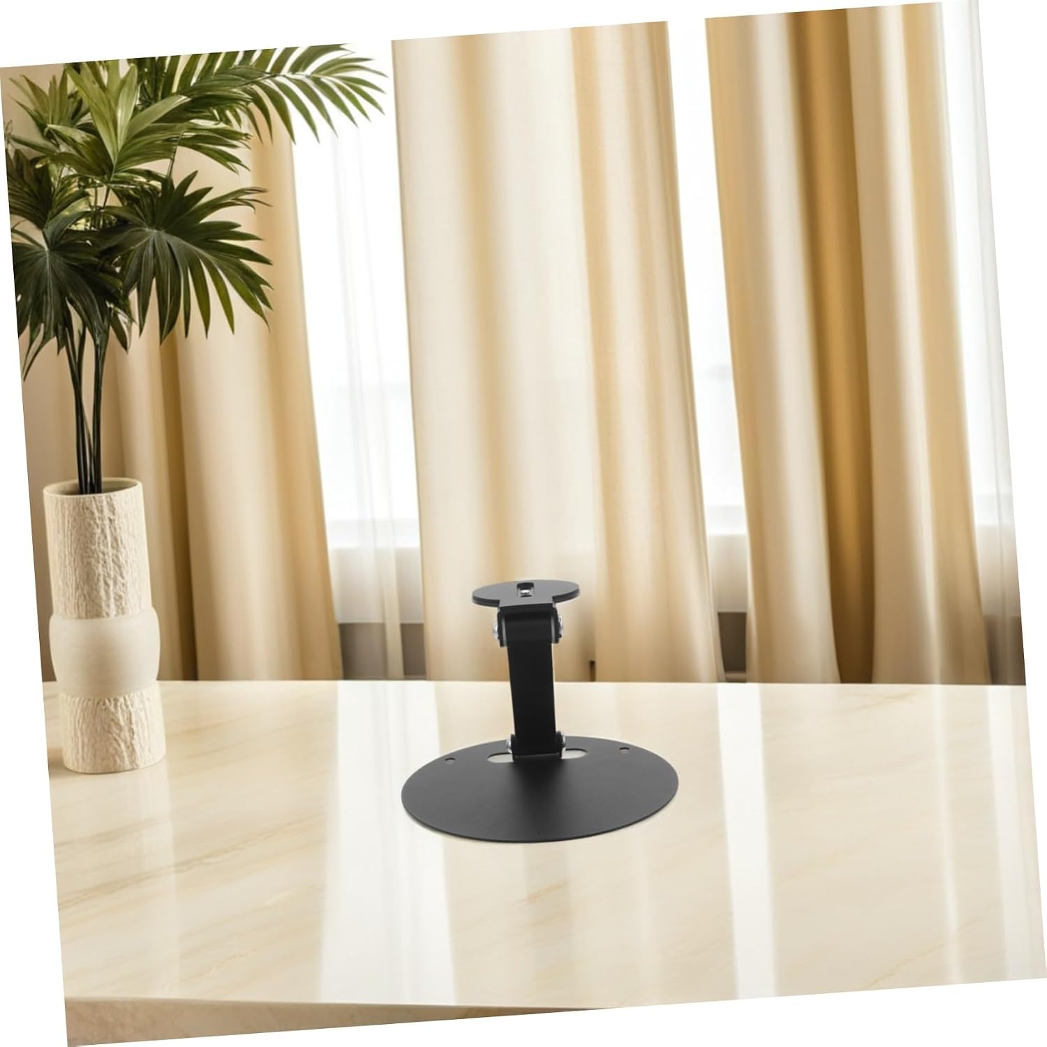 jojofuny Projector Desktop Stand Foldable Bracket 4.33" Height Mini Tabletop Projector Mount Holder for Home Office Conference Use