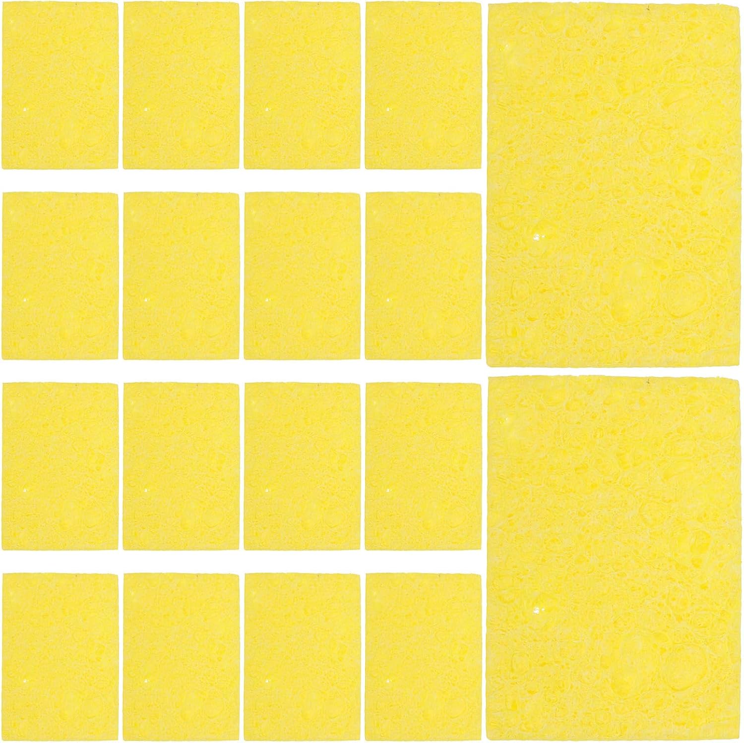 100pcs Heat Resistant Soldering Tip Cleaner Sponge for Stations