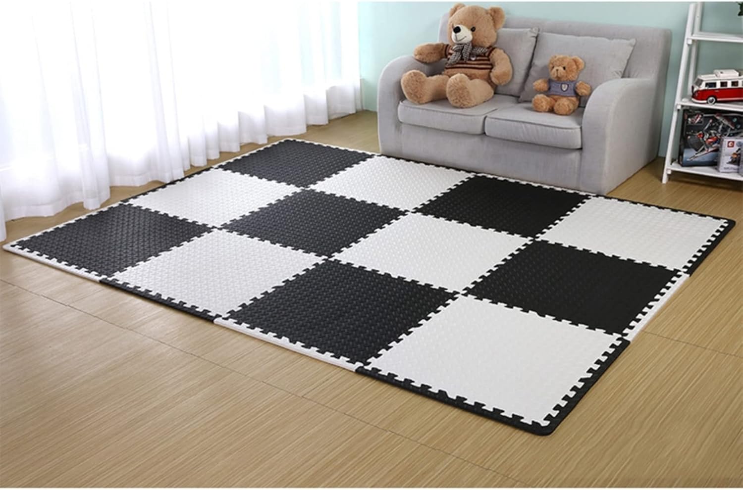 ジョイントマット 大判 60cm 30cm 防音 ぼうおん 安心 フロアマット プレイマット クッション マット 転倒防止 ペット