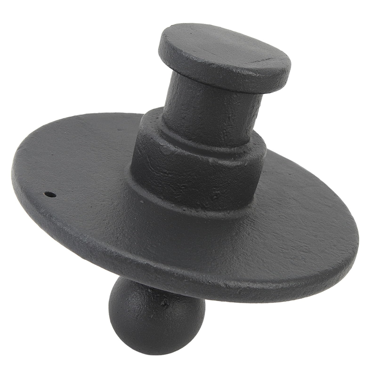 CHICIRIS Adapter Siodła Kingpin do Gęsiej Szyi, Kuta Stal Hartowana do Adaptera Gęsiej Szyi z 2-calowym Sworzniem Kingpin, Kulka 2 5 16 Cali, 30000 Funtów Siodła Przyczepy Ciągnika