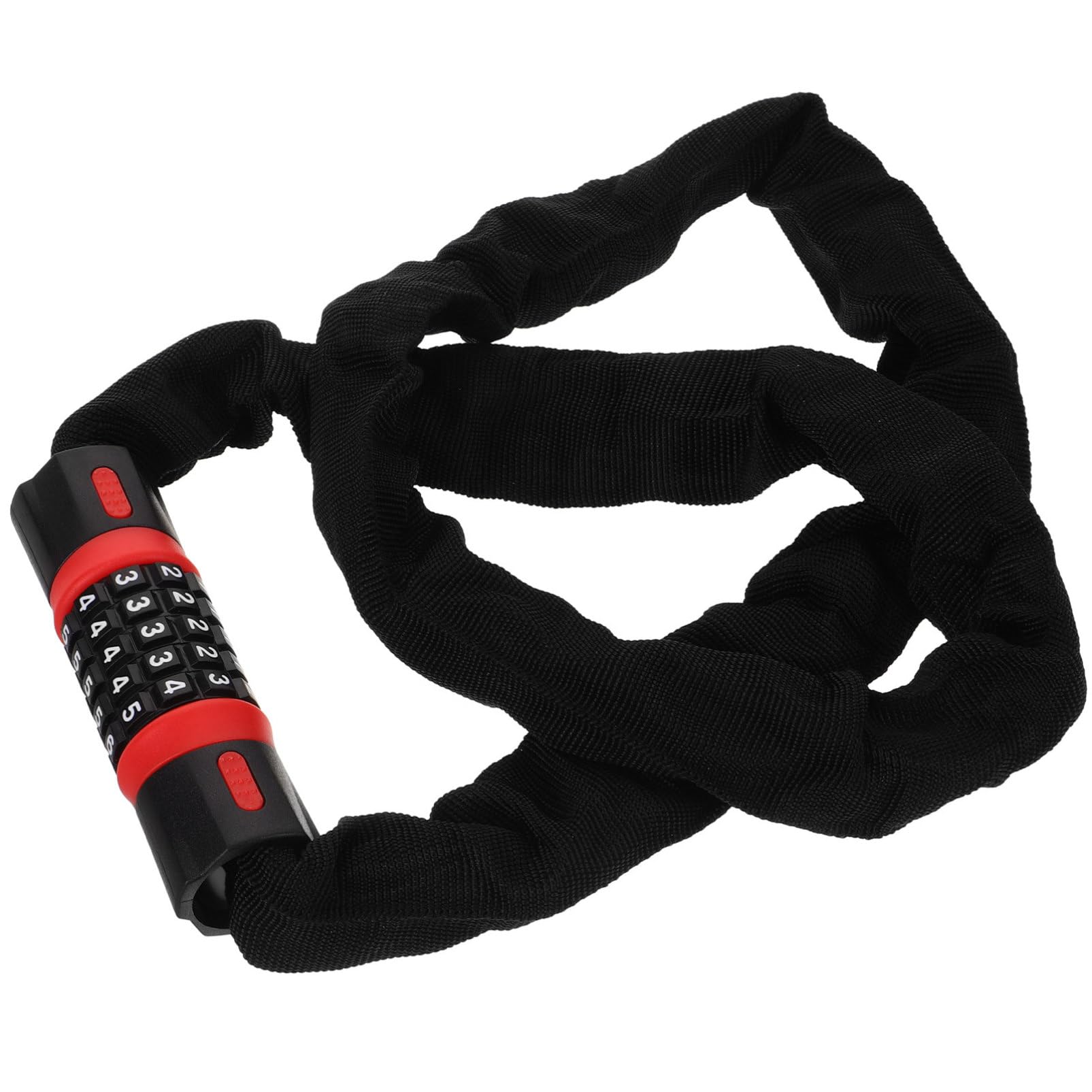 KESYOO Chain Bicycle Lock Password Lock for Mountain Bike Security Portable Theft Weather Resistant Design for Safe Outdoor Use