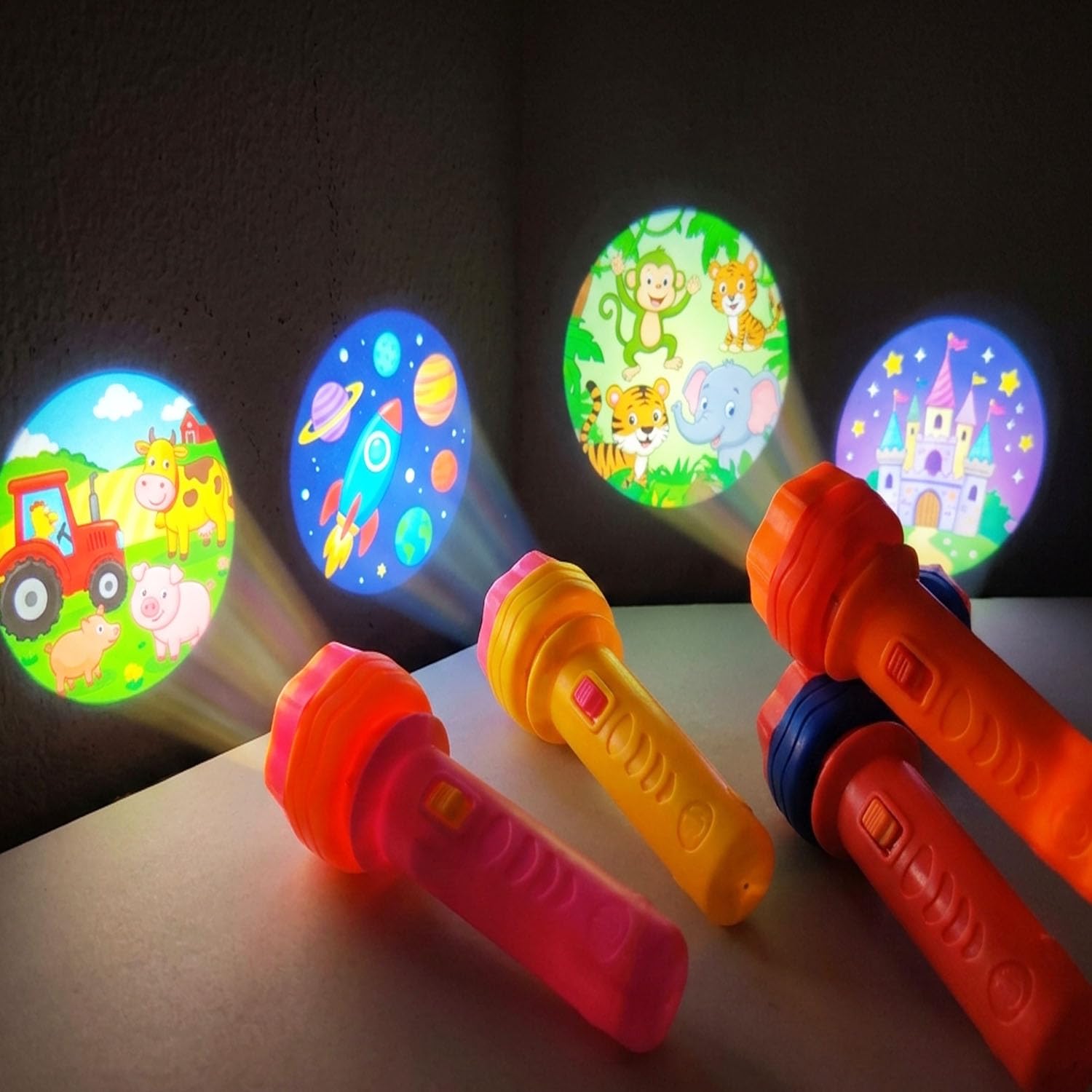 NISKANET Kids Picture Flashlight Toy with Projection Images | Pack of 3 |Image Flashlight for Kids, Birthday Gifts, Return Gifts and Supports Imaginative & Creative Play-image-17