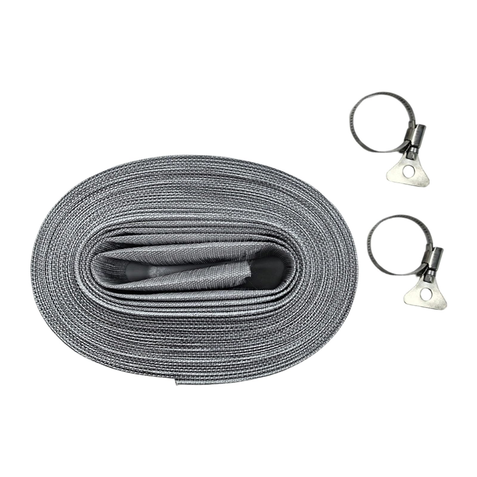 Xioang 1 Set Replacement Hose Accessory, Shared Metal Clamp Hardware For Connection Maintenance, Routine Garden Upkeep, And Care Hose Connection Accessory Metal Clamp Hardware Replacement Repair Maintenance Garden
