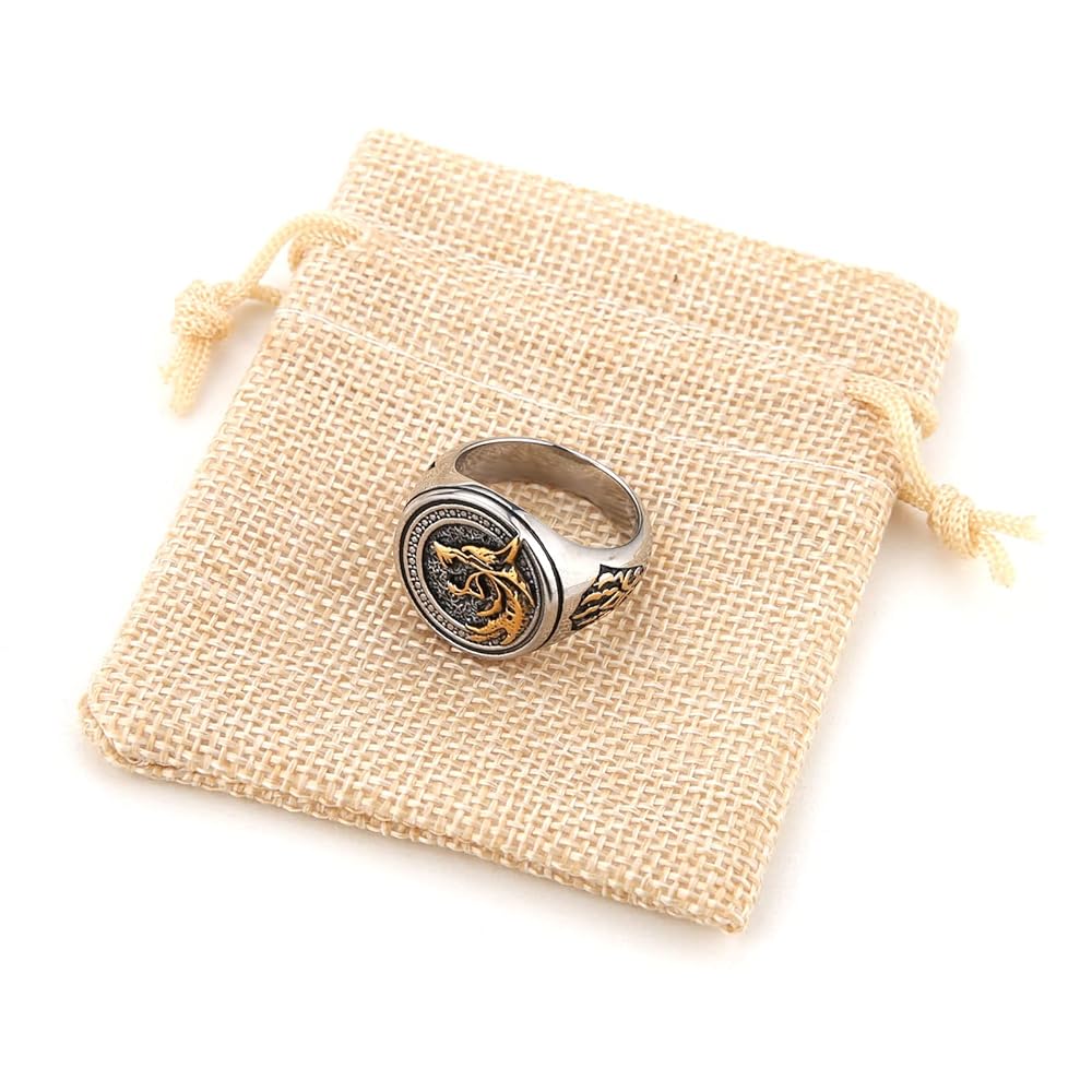 NATIVE SPIRIT JUMPING WOLF RING リング 14号 JUMPING WOLF RING/NATIVE SPIRIT（ネイティブスピリット