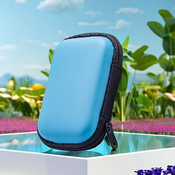 2Pcs Playing Card Case for UNO, Playing Card Box, Card Game Holder Case, Playing Card Bag for On The Go, Durable and Portable Storage Box, for Standard Size Playing Cards(Blue and Red)