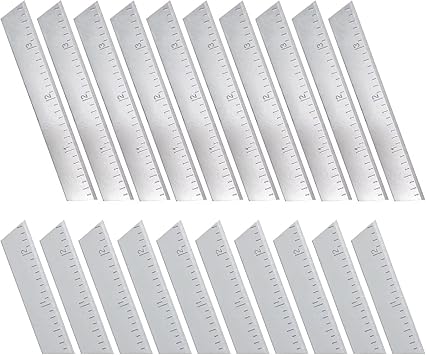 GRABOTE Replacement Blades, 10pcs Blades for 2-1/2" and 10pcs Blades for 3-7/8", 2-1/2" Blades Fit for Accu-cut 37310/Handi-Cut 37300 37200, 3-7/8" Blades Fit for Handi Cut 37301