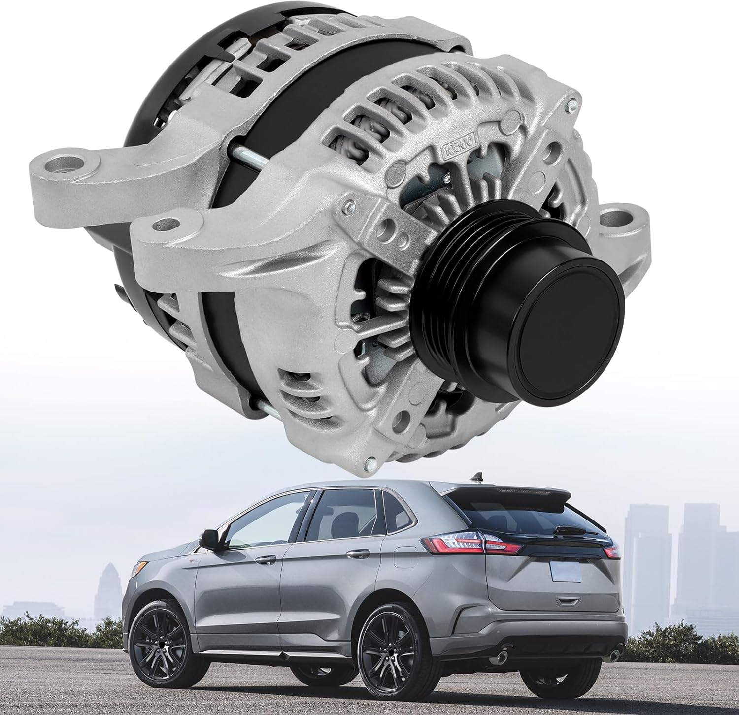 KAKSEY 12V 200A High Output Alternator for Ford Explorer 2013-2019, Fusion Edge Taurus & Lincoln MKZ MKC MKT - Replaces 104211-0300