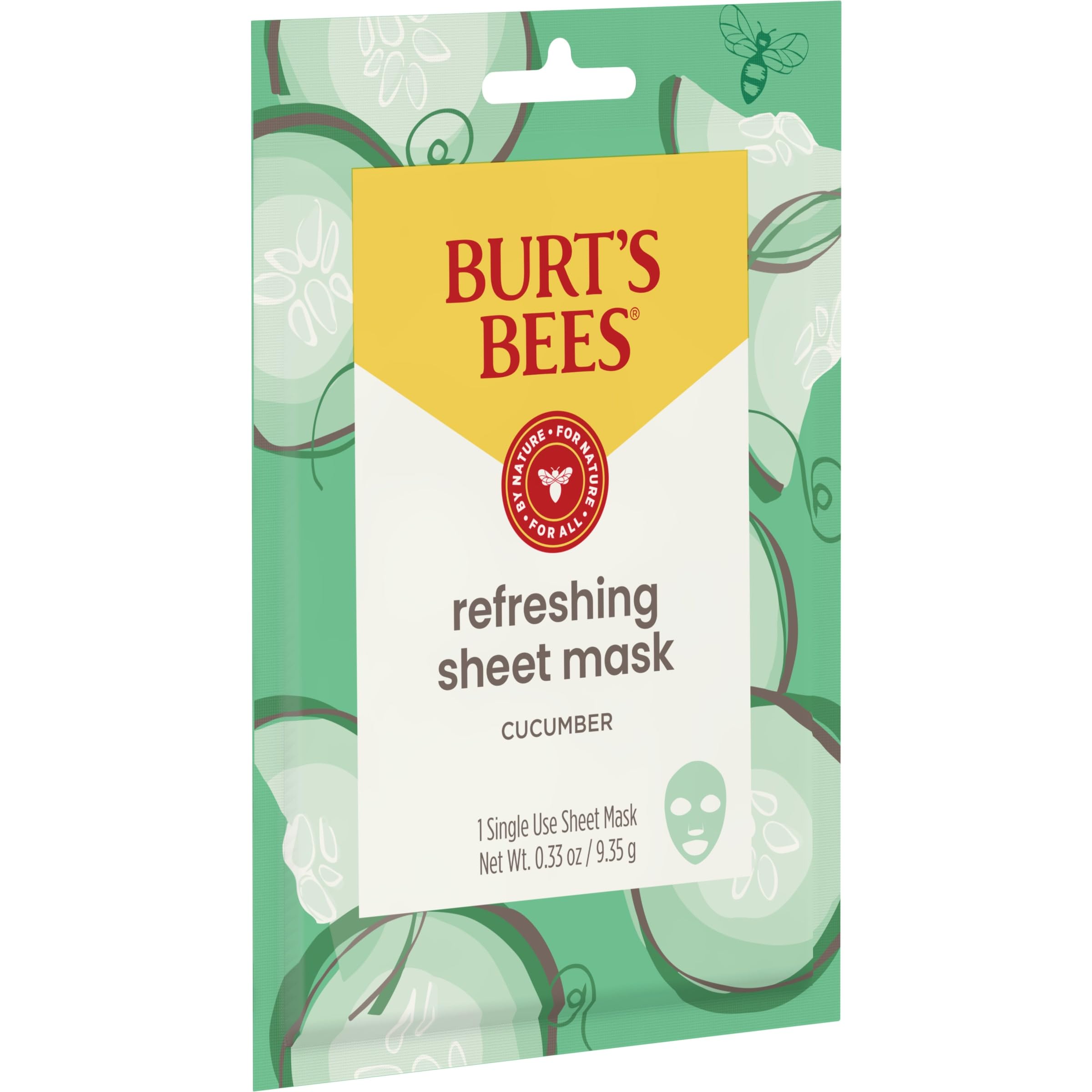 Burt's Bees Refreshing Cucumber Sheet Face Mask