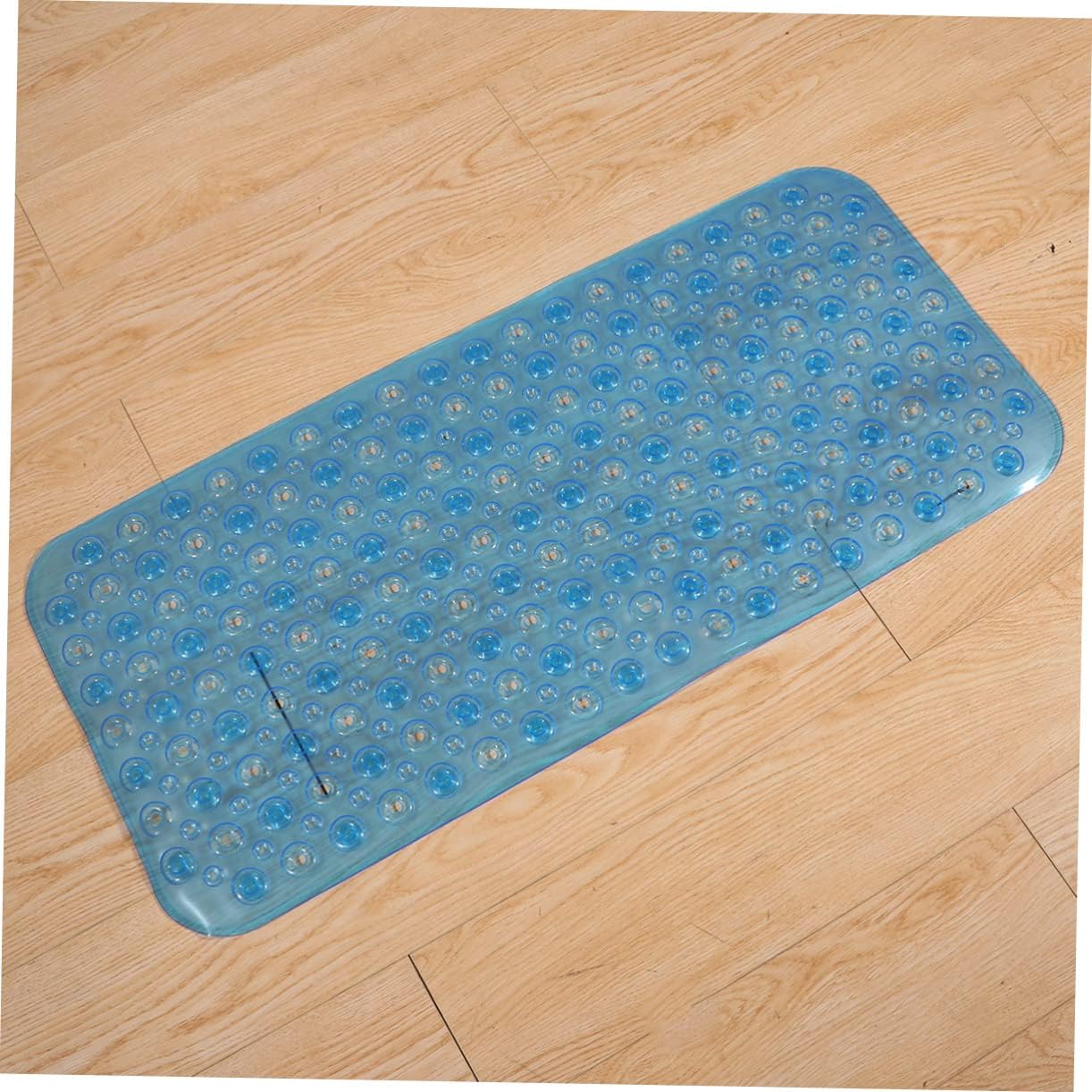 Unomor PVC Bathtub Mat Washable Shower Pad Cups Foot Massage Design for Safe and Comfortable Bathing