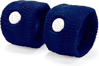 Sea-Band Anti-Nausea Acupressure Wristband for Motion & Morning Sickness - 1 Pair Navy Blue