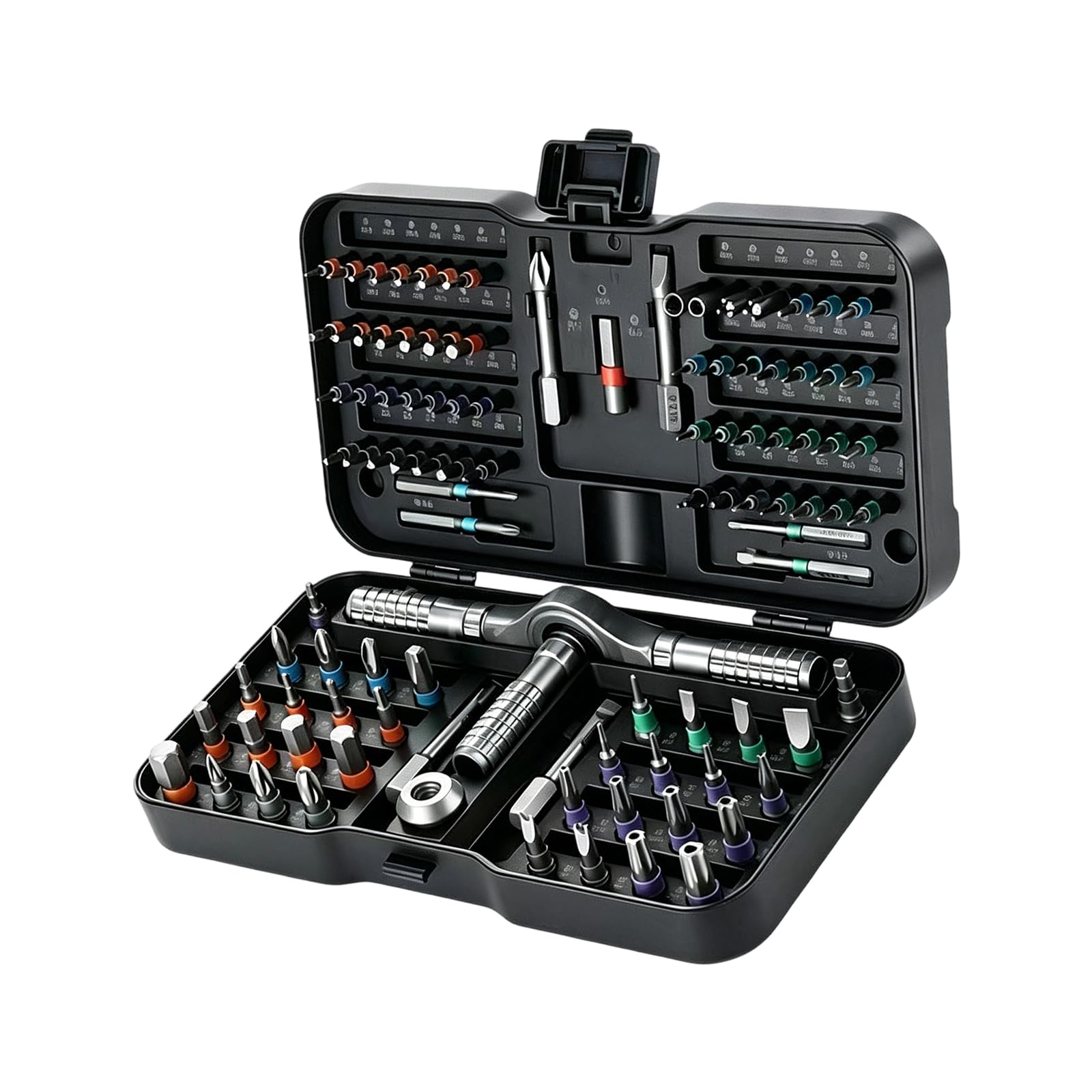 Lerpwige Multipurpose 105 In 1 Ratchet Driver Ratchet Set For Technicians Electronics Maintenance Ratchet Set
