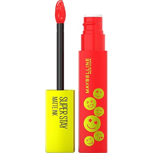 Maybelline New York Superstay Matte Ink Pintalabios Mate Larga Duración Tono 445 Energizer - 445 Energizer