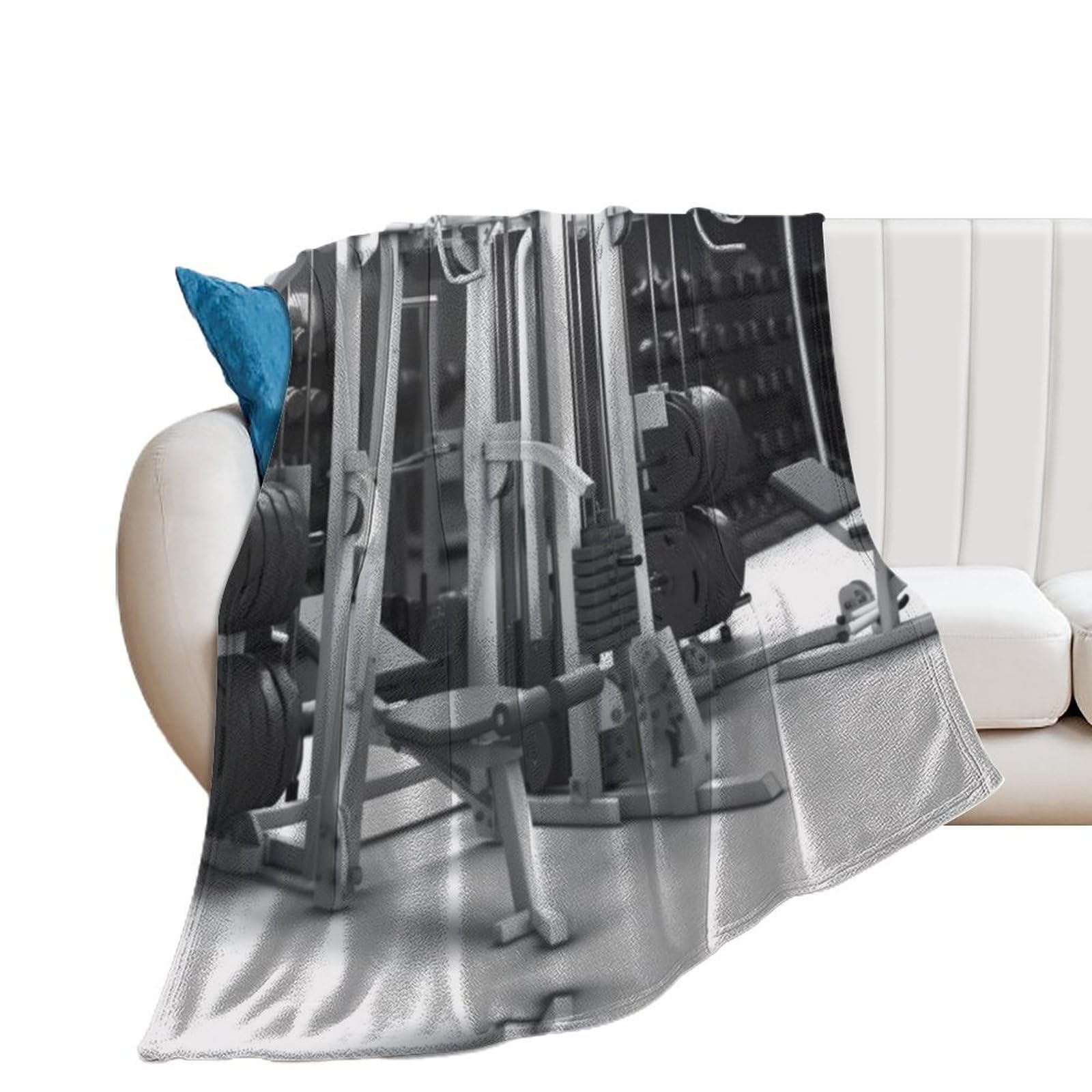Couverture flanelle 150x200cm pour lit et canapé toutes saisons