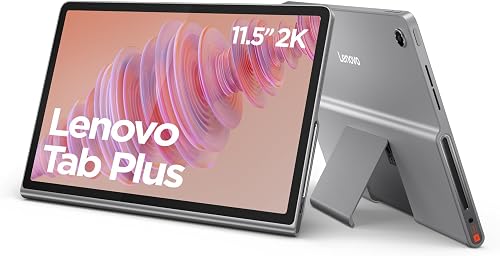Lenovo Tab Plus - Tablette Tactile 11.5 2K Full HD Dolby Atmos JBL(Mediatek G99, 8Go de RAM, 128Go eMMC, Android 14, WiFi+Bluetooth) - Luna Grey - 1