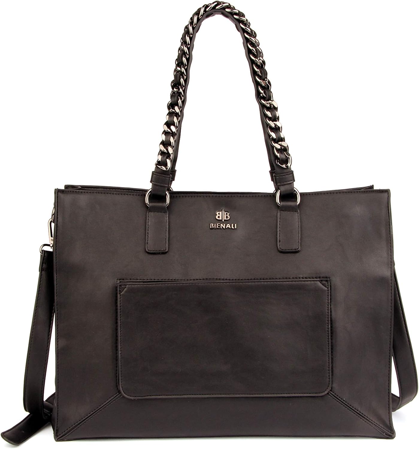 Impresario Couture Chain Handle Laptop Tote