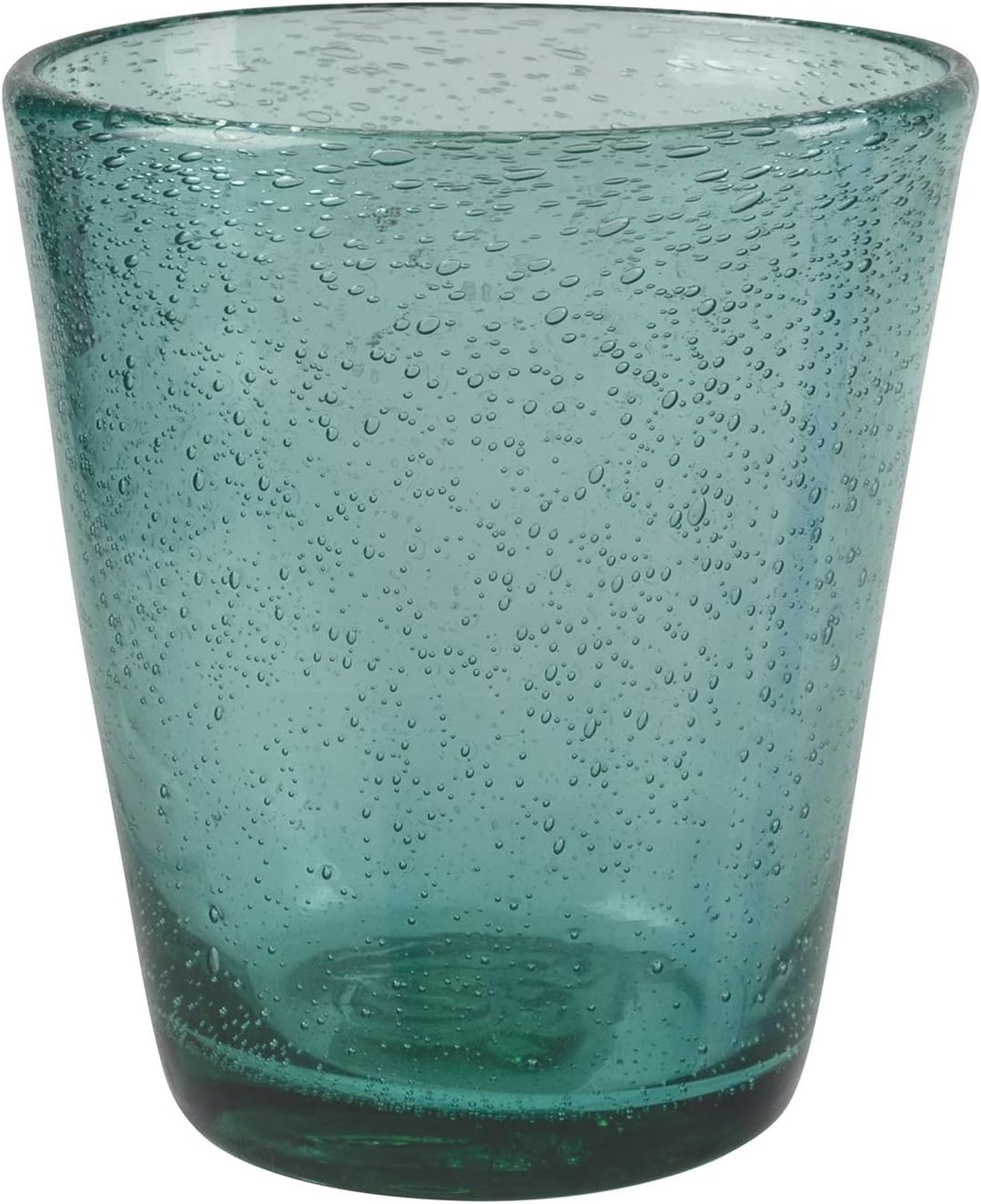 Villa d’Este Home Tivoli 5907746 Cancun/Marea Set of 6 Water 330 ml in Blown Glass Paste, Shades of Blue