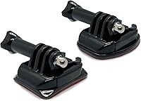 Vista 5 de JINGXIN Soportes de casco para GoPro, casco plano curvado adhesivo adhesivo con accesorios de fijación de hebilla, compatible con GoPro Hero 11, 10