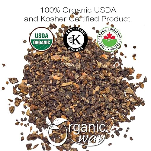 Miniatura 7 de Organic Way Seco Amlagrosella espinosa india cortado y tamizado (Phyllanthus emblica) - Certificado orgánico y Kosher  Crudo, vegano, sin OMG y sin