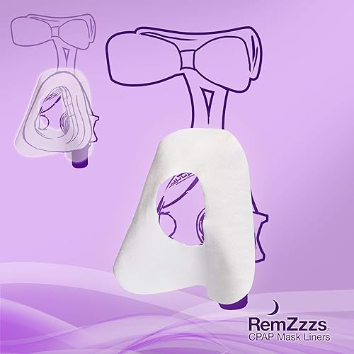 Miniatura 3 de RemZzzs Revestimientos de mascarilla nasal de CPAP (K10-NS) – Reduce las fugas de aire ruidosas y ampollas dolorosas – Suministros y accesorios de