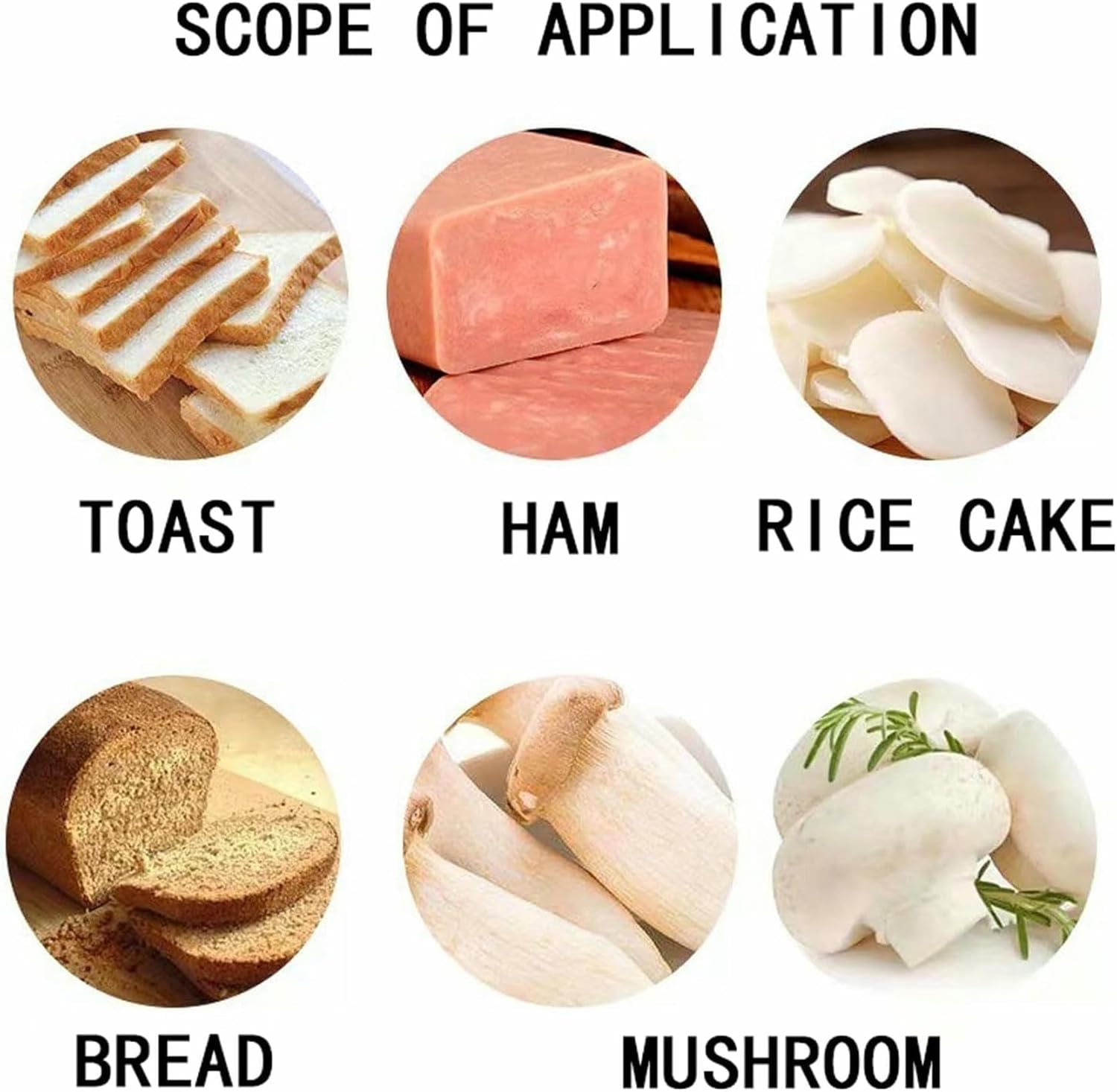 Automatic Bread Cutting Machine, 370W Commercial Bread Slicer with 12mm Blades, 110-390mm Adjustable Bread Length, Food Forming Machine for Toast, Ham Slices, Rice Cake Slices