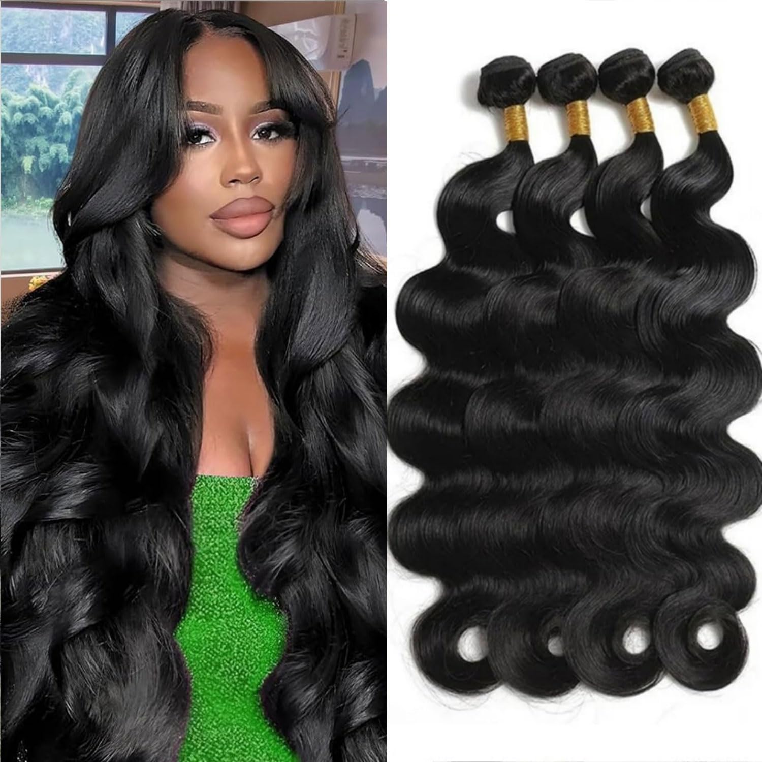 12A Bundles Human Hair Body Wave Human Hair Bundles Unprocessed Brazilian Virgin Hair Body Wave Bundles Human Hair 4 Bundle Human Hair Extensions