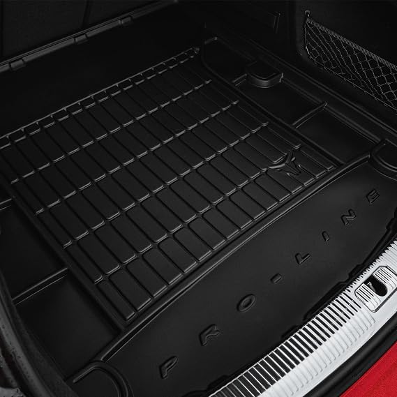 MOTOS Boot Protection Mat Suitable for Renault Clio IV 2012-2020 Hatchback 5 Doors without Height-Adjustable Boot Floor Improve Your Travel Comfort with Non-Slip Mat Car TM All Weather
