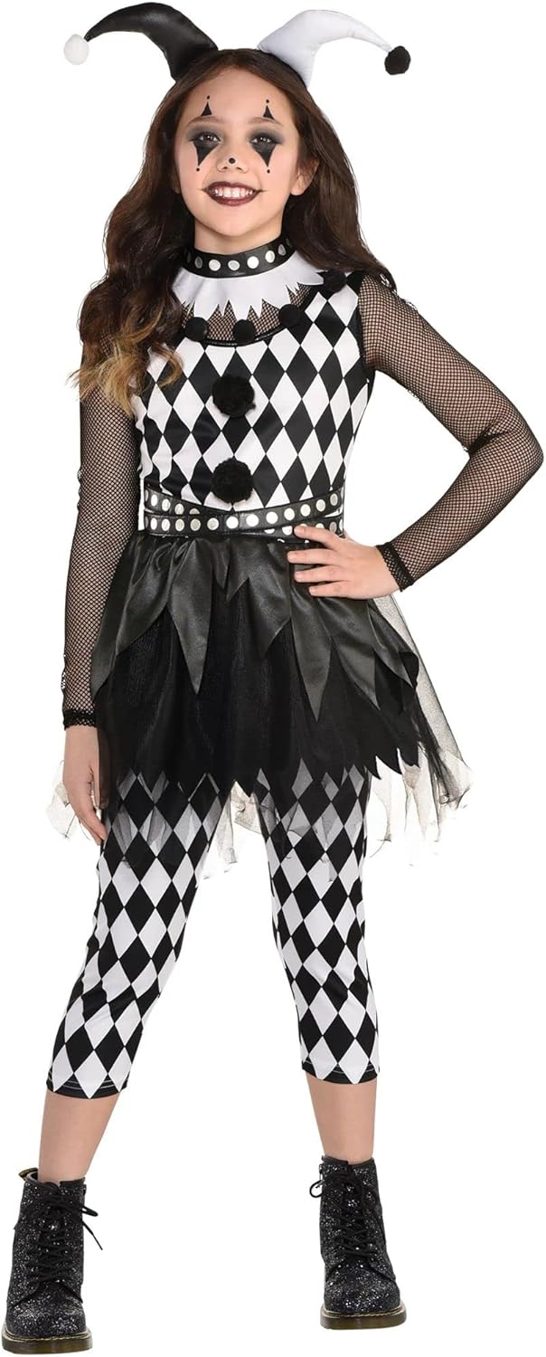 Punky Jester Costume Set : Clothing, Shoes & Jewelry