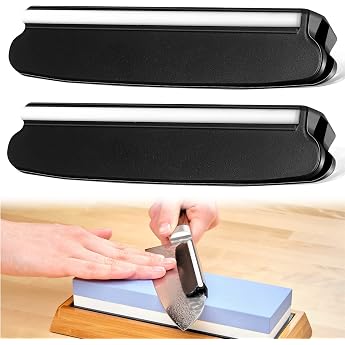 Set of 2 Grinding Aid for Knives Angle Guide for Grinding Stone Beginn Professional sharpening aid knife sharpener angle guide angle holder for whetstones easy for beginners set of 2