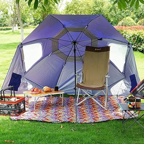 Llly Sun And Rain Canopy Fishing Umbrella Sunshade Rain Folding Waterproof Camping Park Beach Umbrella Outdoor Tent #TOP4