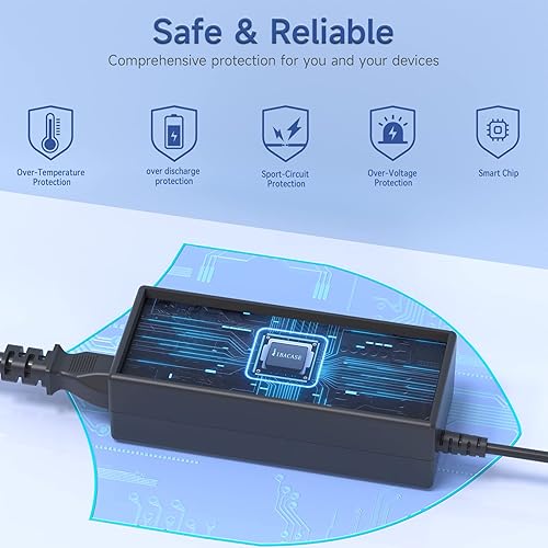 Miniatura 6 de Cable de alimentación adaptador de CA de 19 V 65 W compatible con Acer LCD Monitor SA370 H226HQL y más series - Cargador de repuesto