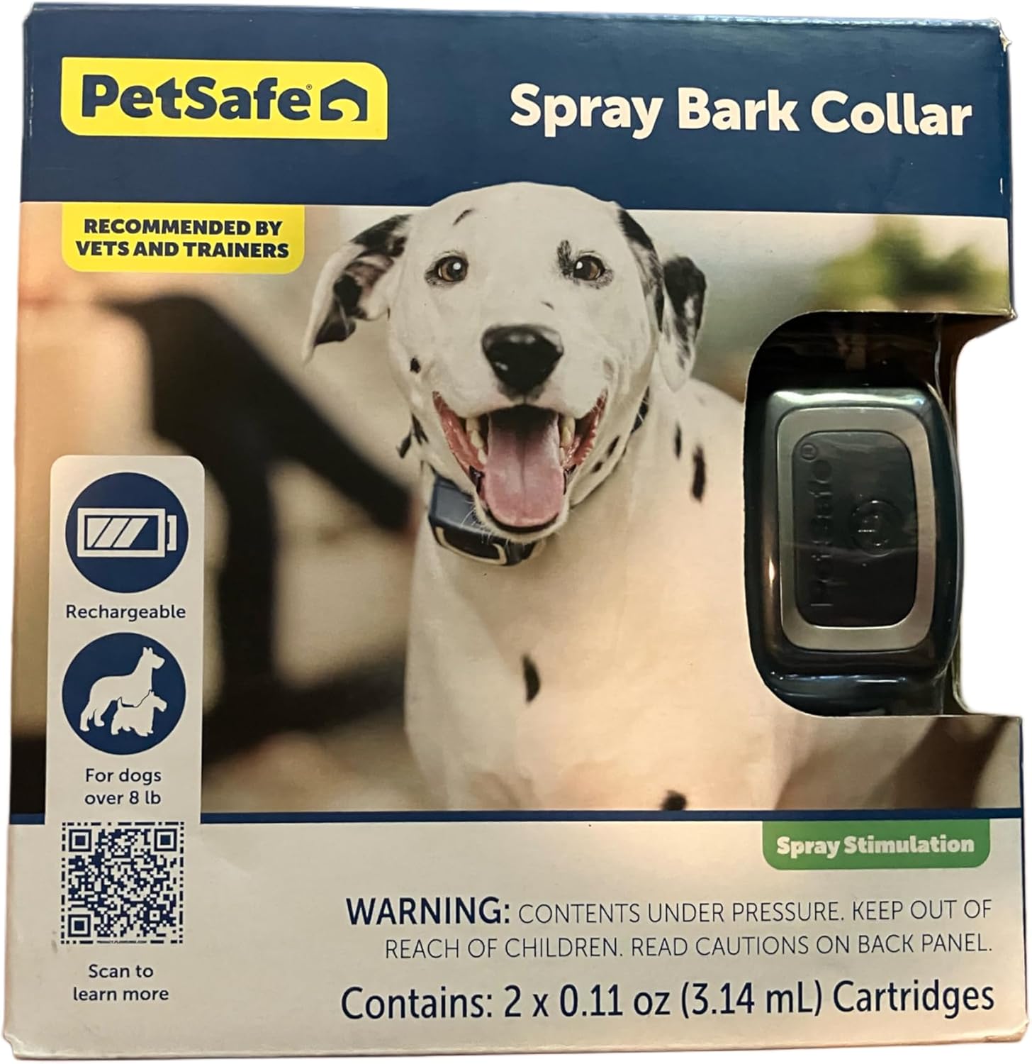 PetSafe Spray Bark Rechargeable and Water-Resistant Dog Collar