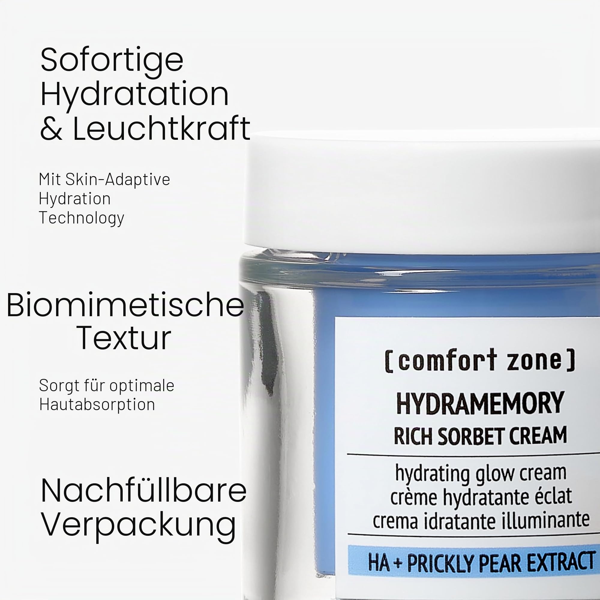 Comfort Zone Hydramemory Rich Sorbet Cream Refill 50ml - Creme reiche Textur Sorbet