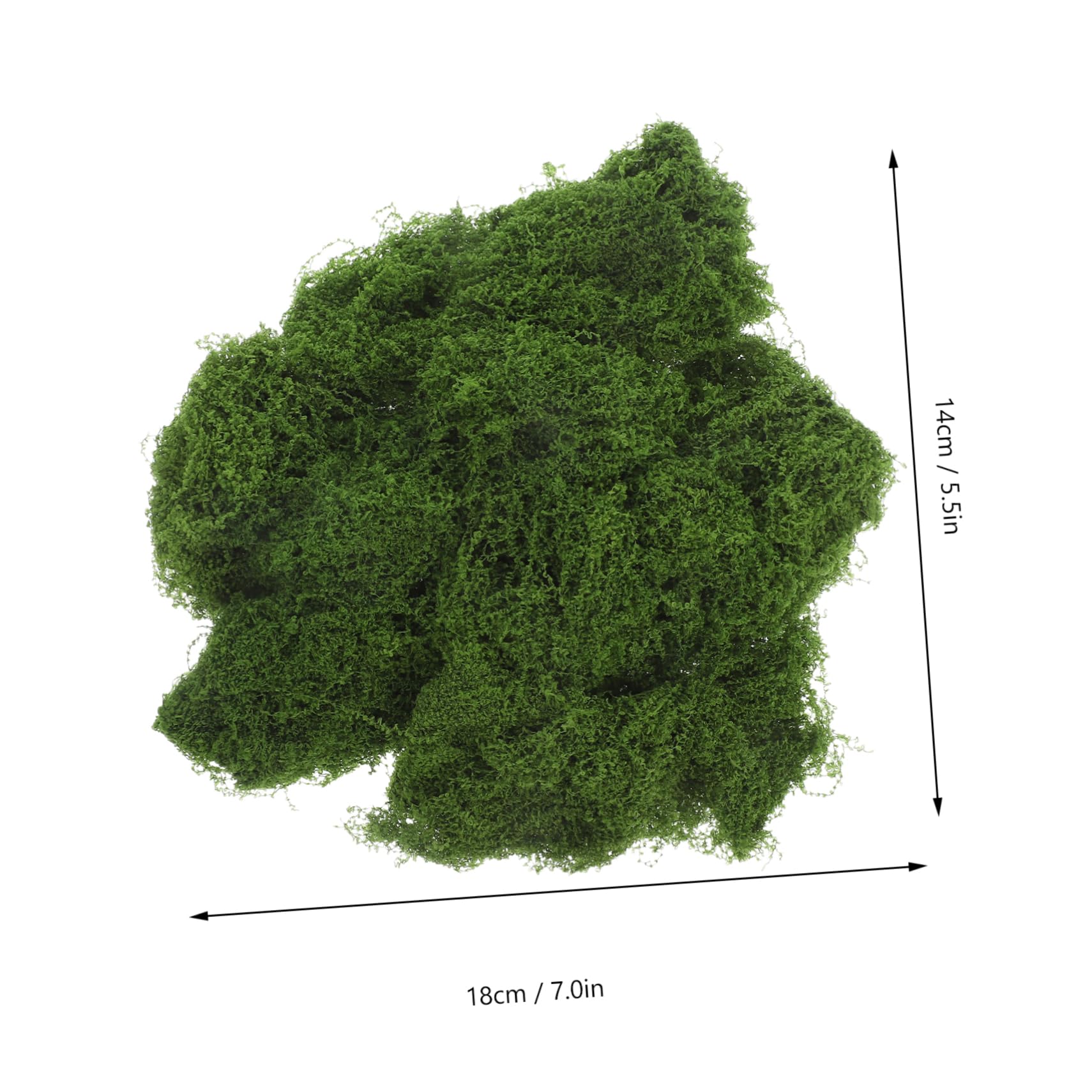 BESPORTBLE Realistic Artificial Roll 30g Faux Lawn for Planters Bonsai Home Decor Outdoor Simulation No Maintenance