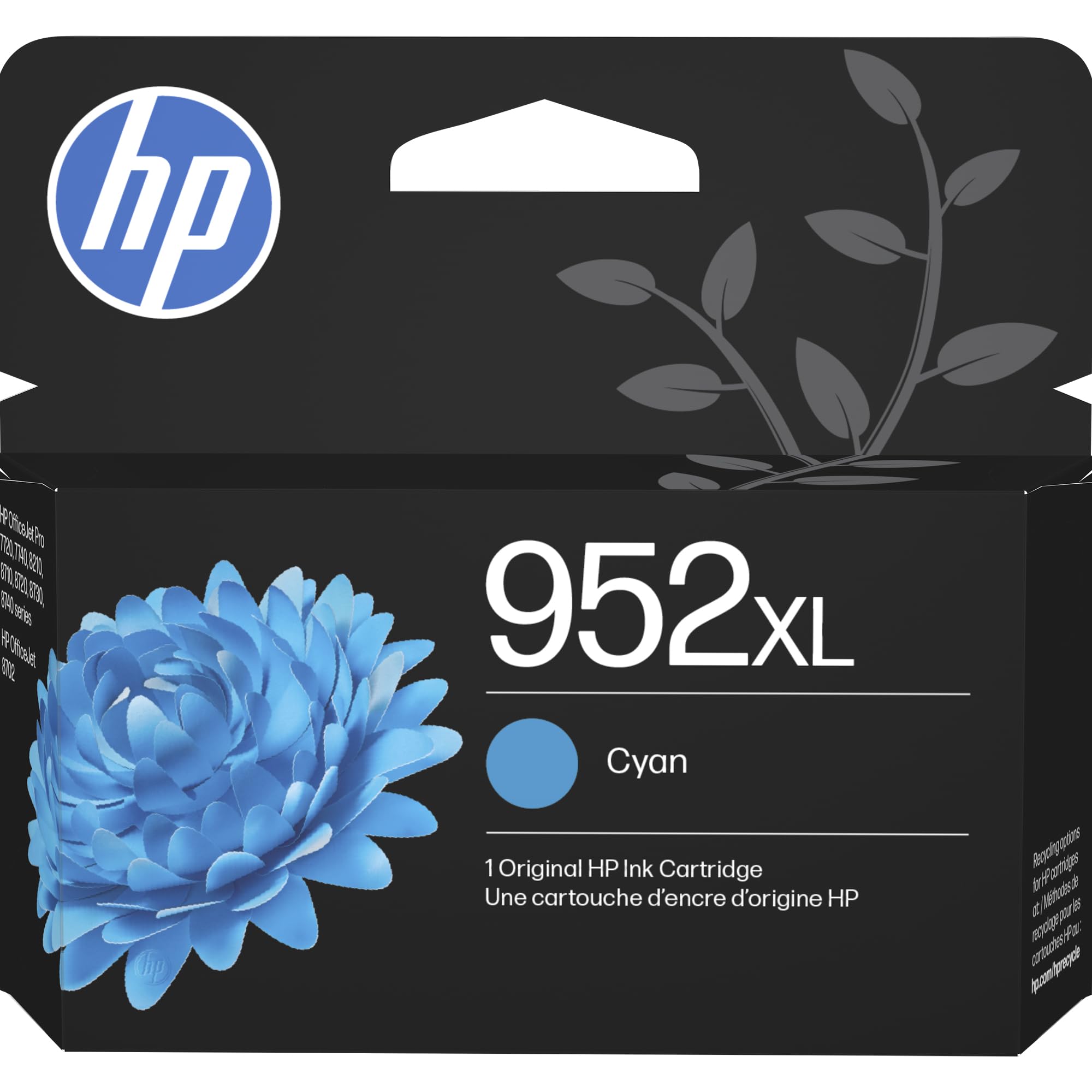 カミカミ出品(HPインク)② Amazon.com: HP 952XL Cyan High-Yield Ink Cartridge | Works
