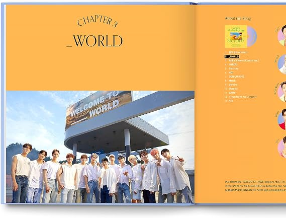 Seventeen Lyrics Inside Global Edition - Official Seventeen Merchandise, 10 Seventeen Songs Full Lyrics Interpretations, Kpop Merch, Seventeen Gift Idea for Carat