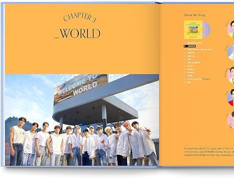 Seventeen Lyrics Inside Global Edition - Official Seventeen Merchandise, 10 Seventeen Songs Full Lyrics Interpretations, Kpop Merch, Seventeen Gift Idea for Carat