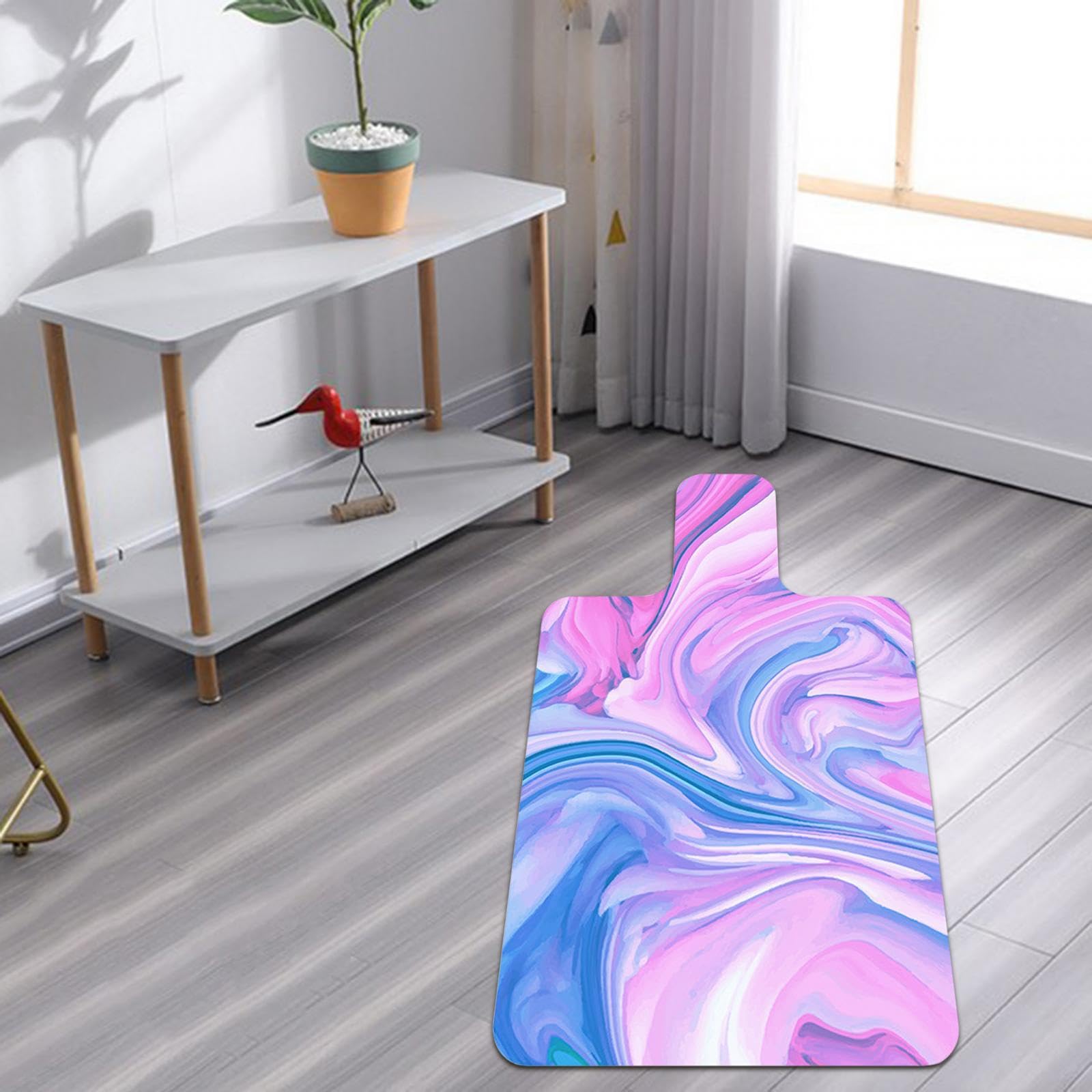 Tappetino Per Pilates Reformer Oshhni, In Pelle Scamosciata E Gomma, Antiscivolo, 61x99,6 Cm, Spesso E Lavabile, Per Yoga E Palestra