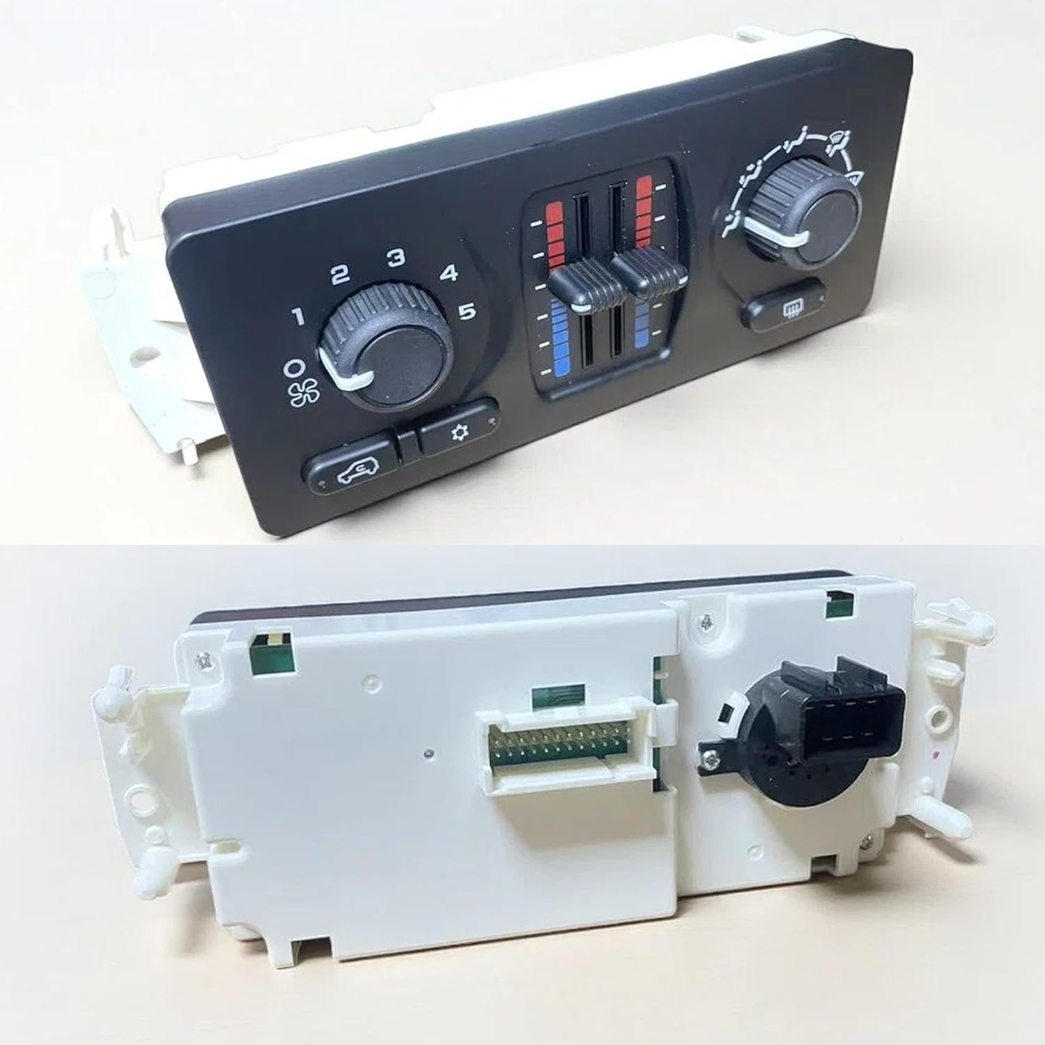 599-210XD A/C Control Switch Air Conditioning Climate Control Module Panel for 02-09 Chevy Silverado Suburban Tahoe Trailblazer Avalanche GMC Sierra Yukon Envoy Cadillac Escalade Saab Isuzu Buick