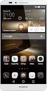 Huawei Ascend Mate 7 Smartphone (6 Zoll (15,2 cm) Touch-Display, 16 GB Speicher, Android 4.4) silber