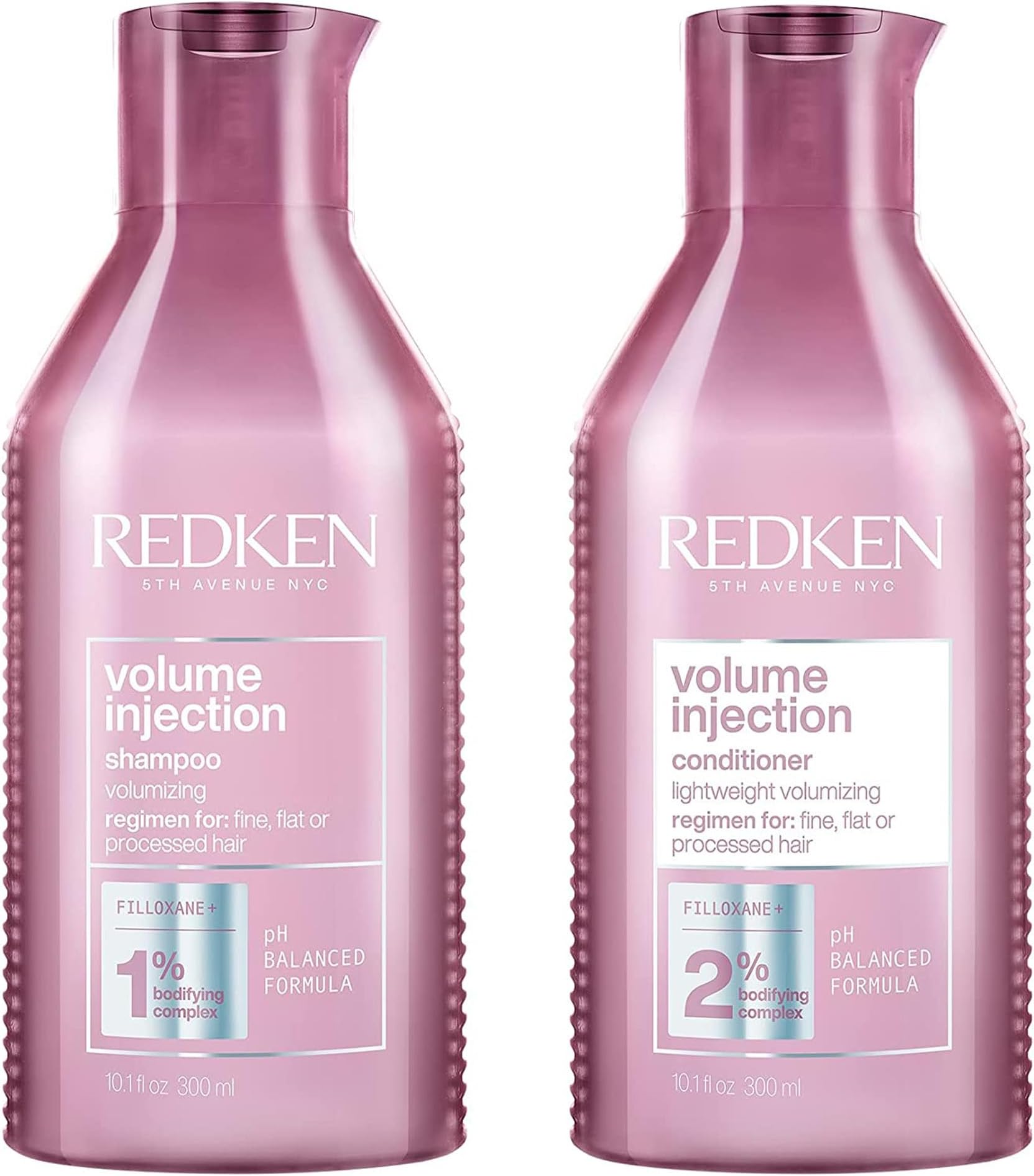 Volume Injection Shampoo 300ml & Conditioner 300ml Duo New