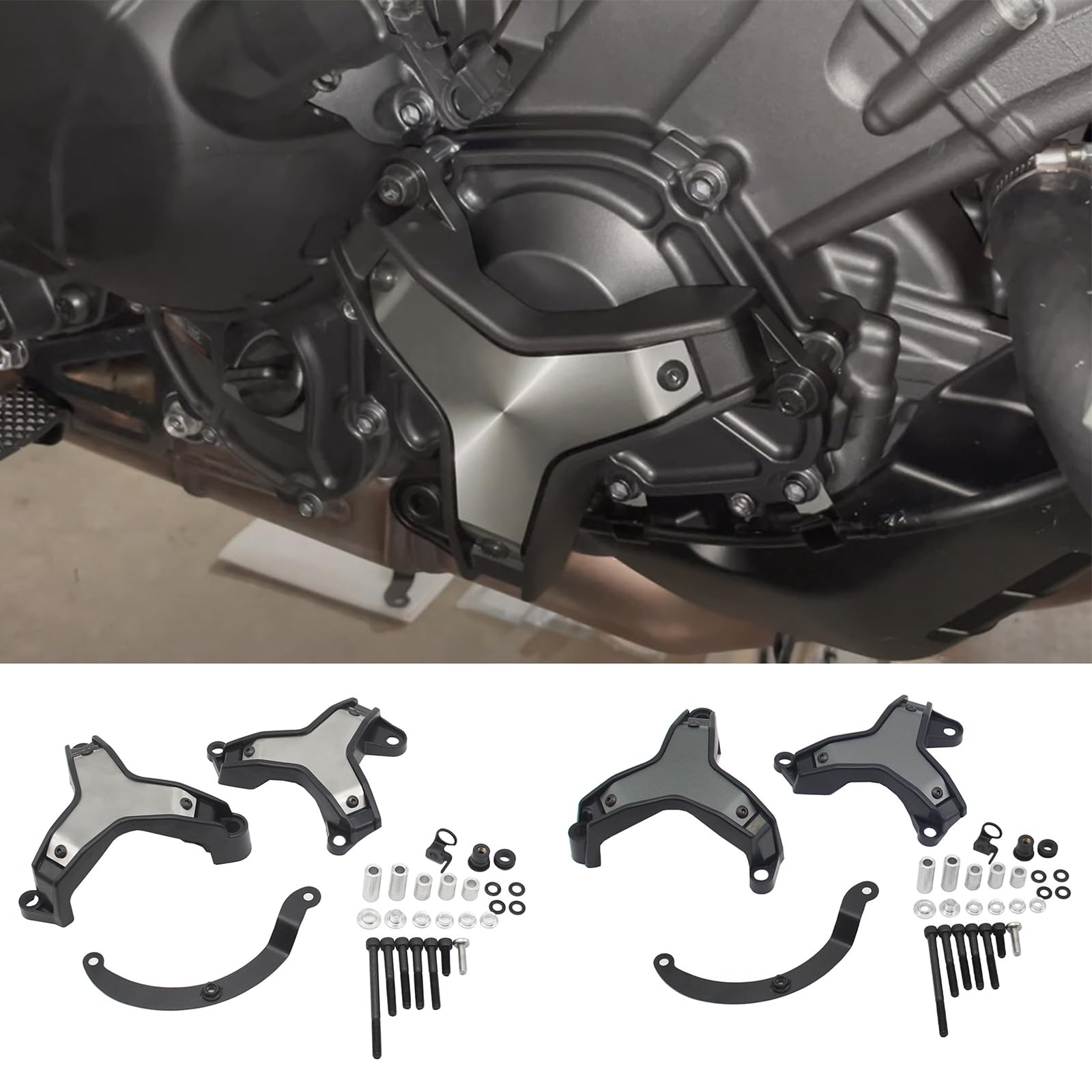 Protezioni Motore Moto Protezioni Paratelaio Anti-Crash Crash Pad Per MT09 Tracer 9 GT Accessori Modificati Protezioni