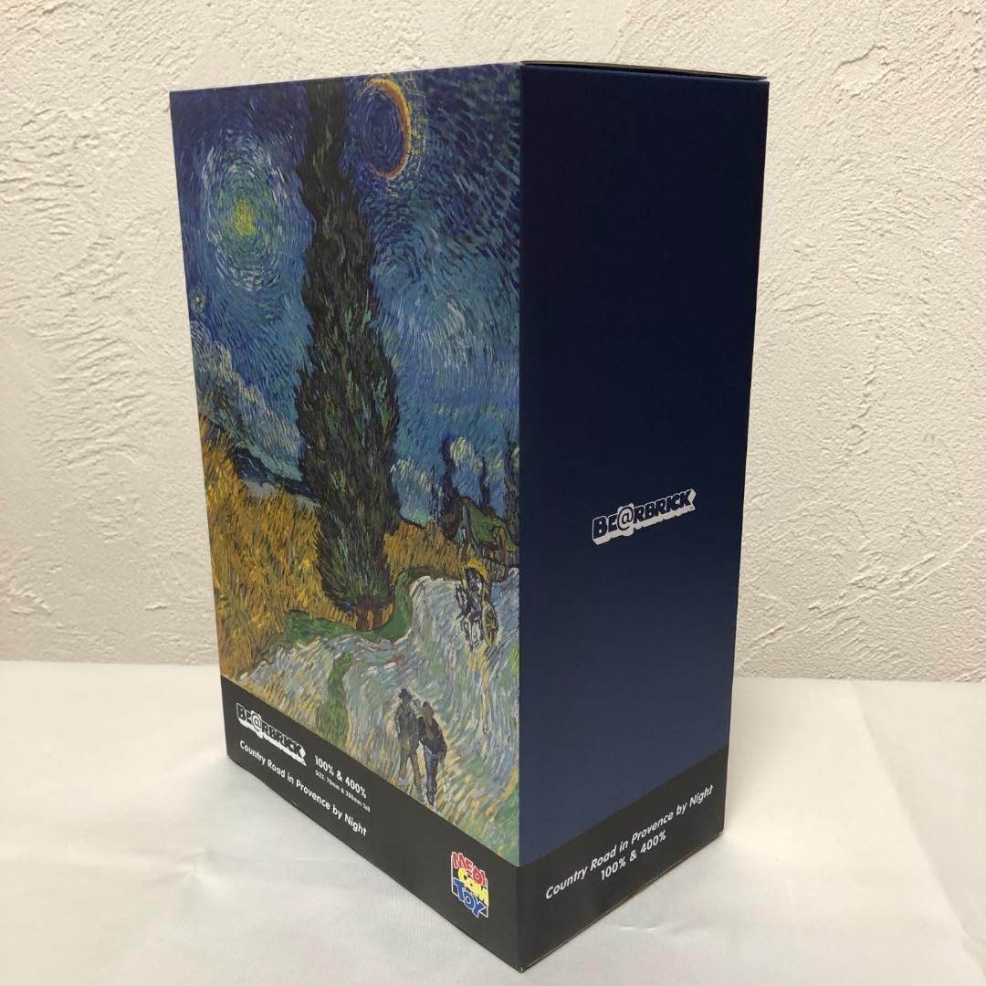 Amazon.co.jp: ベアブリック ゴッホ展 100% 400% ゴッホ 美術 : おもちゃ